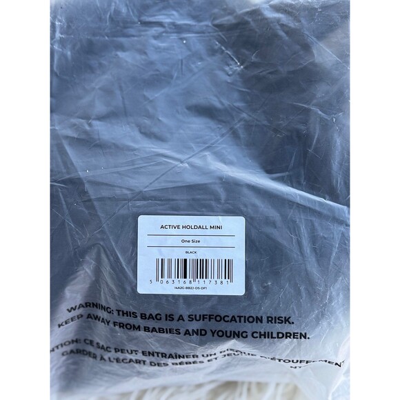 Gymshark Actice Holdall Mini Black - Picture 3 of 8